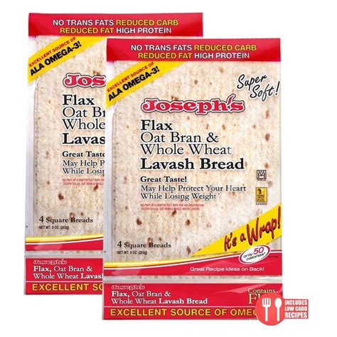 Josephs Lavash Bread Nutritional Value - Nutrition Pics