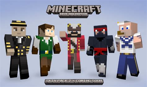 Minecraft Skin Pack 2 Out Now