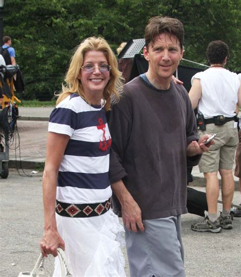 New York City 07-09-08 Andrew McCarthy, Candace Bushnell, on the set of Lipstick Jungle in ...