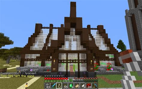 Greenhouse based off of Grian's design. | Minecraft greenhouse, Minecraft farm, Minecraft blueprints