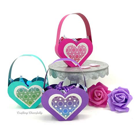 DIY Heart-Shaped Box for Valentine's Day - Crafting Cheerfully