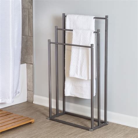 All Bath | Free standing towel rack, Towel rack, Towel rack bathroom