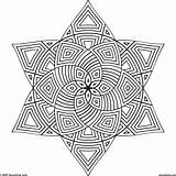 Geometric Pattern Coloring Pages For Adults At GetColoringscom  Free sketch template