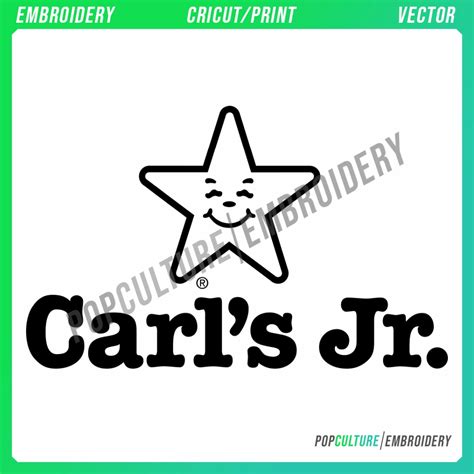 Carl's Jr Restaurants logo - Official Logo for Embroidery & Vector ...