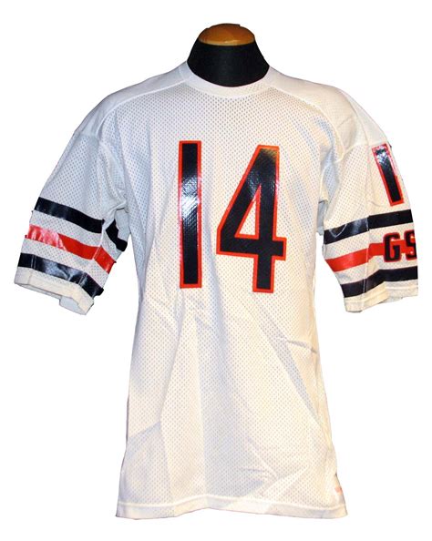 Lot Detail - 1987 Jim Harbaugh Chicago Bears Game-Used Road Jersey