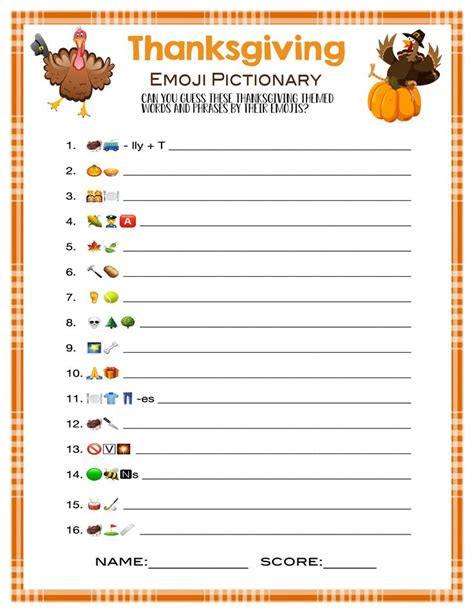 13 Thanksgiving Games, Friendsgiving Games, Trivia, Family Games, Activities. Printable or ...