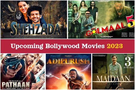 Upcoming Bollywood Movies in 2023