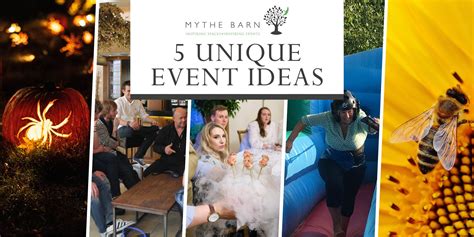 5 Unique Ideas for Your Next Corporate Event - Mythe Barn Events