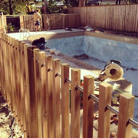 artistic pool fences - Google Search | Fence around pool, Pool fencing landscaping, Diy pool fence