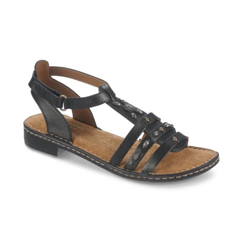 Naturalizer Rhapsody Sandals in Black | Lyst