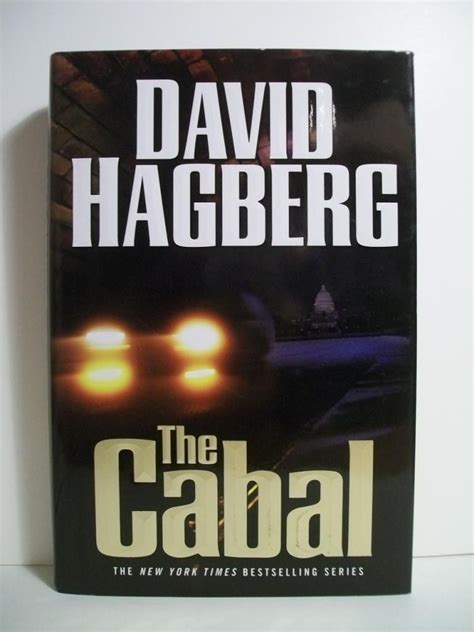 The Cabal (McGarvey) by Hagberg, David: Near Fine Hardcover (2010 ...