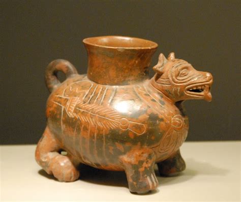 Ancient Mexican Pottery Dog Vessel - a photo on Flickriver