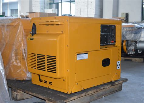 Electric Start 7KW 7KVA Diesel Generator Small Portable Home Use Generator