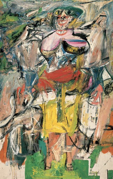 Woman and Bicycle by Willem de Kooning - Fineart.bike