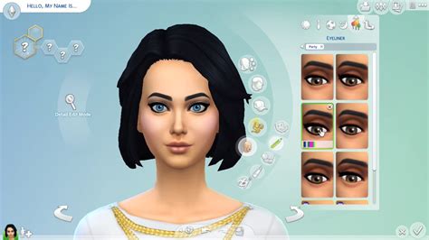 How to create a sim character in sims 4! - YouTube