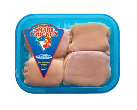 Smart Chicken All Natural Boneless Skinless Fresh Chicken Thighs, 1 lb ...