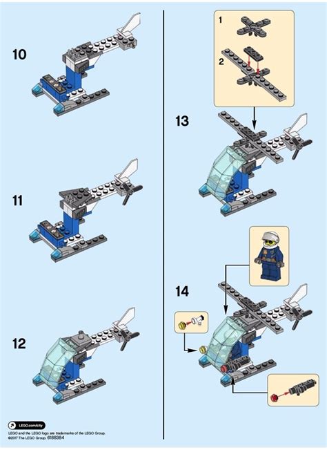 View LEGO® instruction 30351 Police Helicopter - LEGO instructions and ...