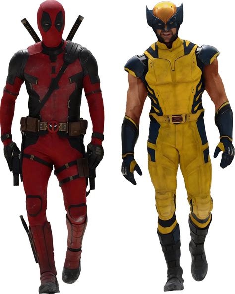 Deadpool and Wolverine (w Mask and Arms): DP3 PNG by ...