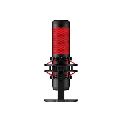 HyperX QuadCast Bidirectional / Omni-directional Microphone - Black / Red