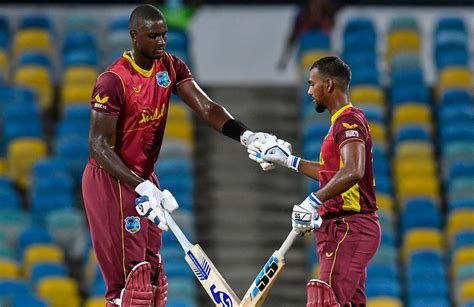 Windies overcome batting stumble to level series | cricket.com.au