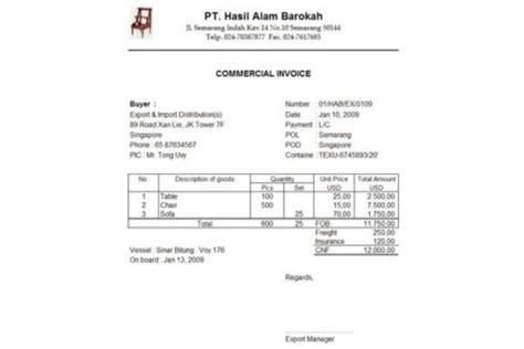 6 Contoh Faktur Penjualan dan Cara Membuatnya