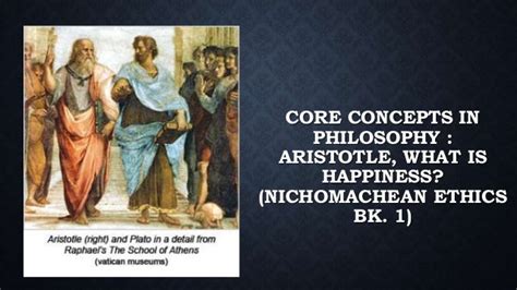 Aristotle's concept of happiness