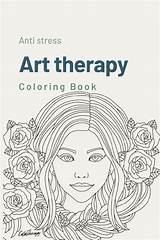 Antistress Coloring Book  Coloring books Art Therapy coloring book sketch template