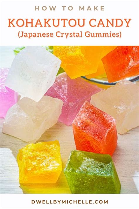 How to Make Kohakutou Candy (Japanese Crystal Gummies) | Recipe | Gummies recipe, Candy recipes ...