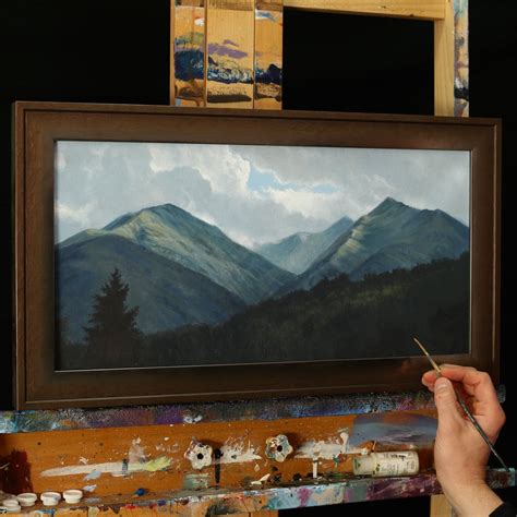 Gathering Mountains - Acrylic Painting Lesson | Tim Gagnon Studio