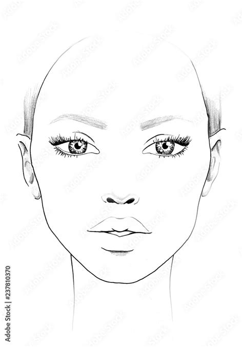 Face Makeup Chart Printables | Saubhaya Makeup