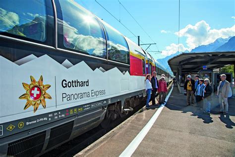 Swiss Panoramic Trains - Gotthard Panorama Express