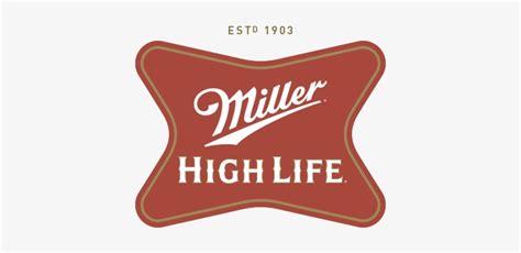 Miller High Life Logo - Miller High Life Beer Logo - Free Transparent ...