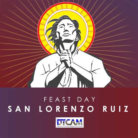 Feast Day Of San Lorenzo Ruiz - The Philippines Today