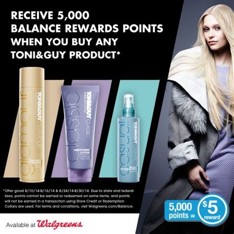 Save on Toni & Guy Products at Walgreens *Plus Earn Rewards* Toni And ...