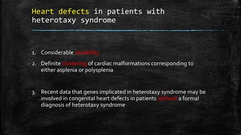 PPT - Congenital heart defects and heterotaxy syndrome PowerPoint Presentation - ID:2282637