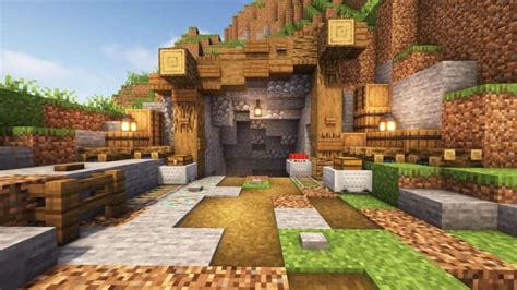 5 Fascinating Minecraft Cave Entrance Design Ideas in 2023 | Entrance design, Minecraft interior ...