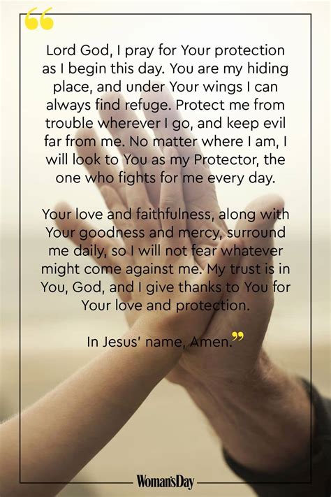 Jesus Christ Prayer For Protection