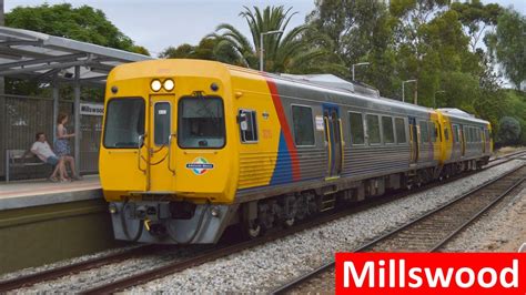 Trains at Millswood - Adelaide Metro - YouTube