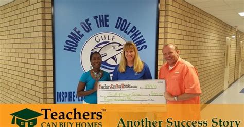 $800 To Gulf Middle School — Teachers Can Buy Homes