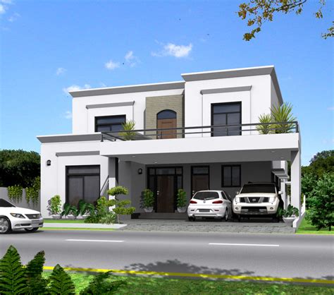 3D Front Elevation.com: 1 Kanal, 10 Marla house PLan, Maps, 3D Front ...