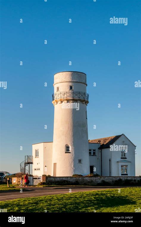 Old Hunstanton lighthouse, Norfolk, England Stock Photo - Alamy