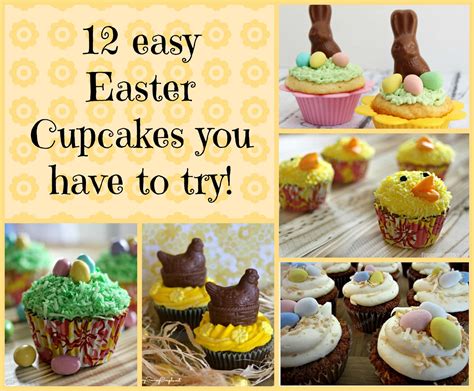 12 Easy Easter Cupcakes You Have to Try! - Mom vs the Boys