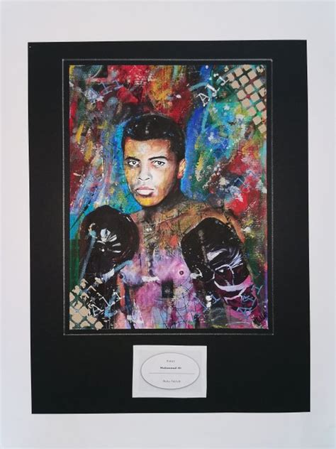 Boxing - Muhammad Ali - artwork / painting - Catawiki