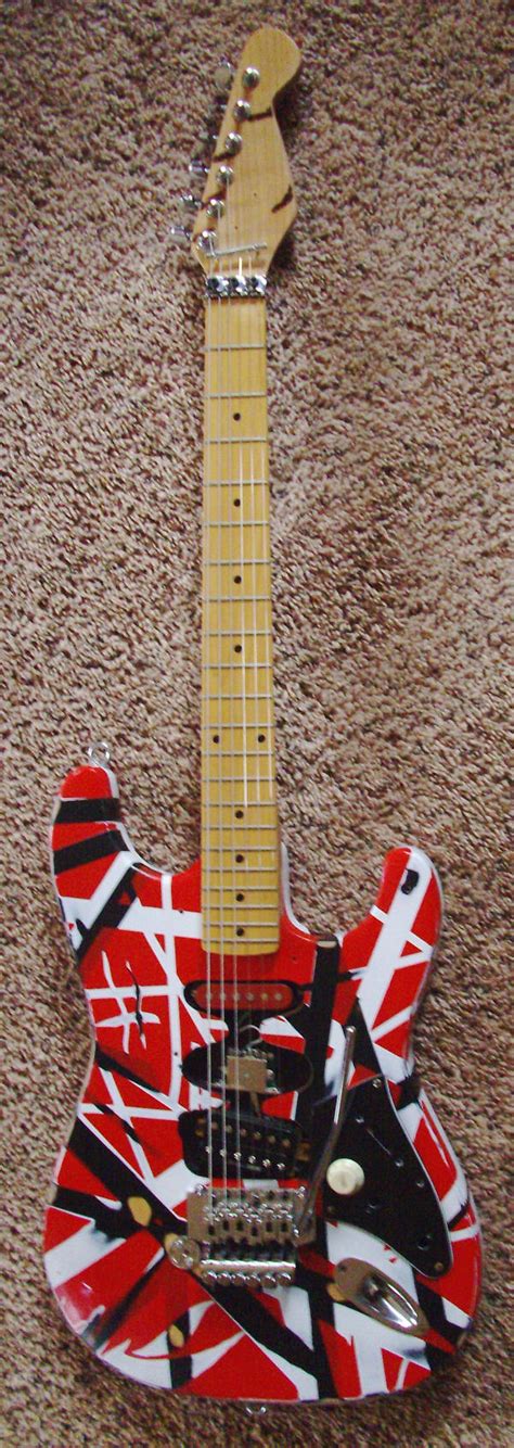 Eddie Van Halen frankenstrat guitar by lryvan on DeviantArt