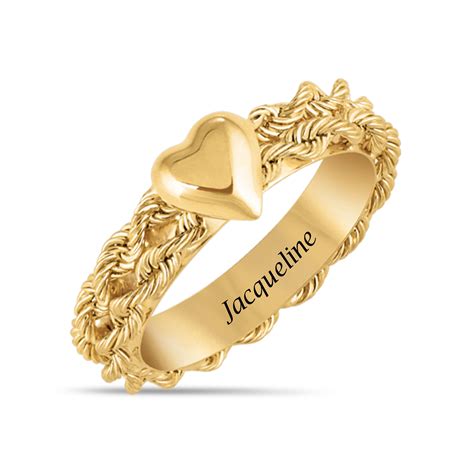 Heart of Gold Ring