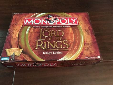 Lord Of The Rings Monopoly | #1853844112