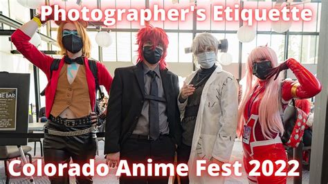 Colorado Anime Fest 2022 Convention Photographer's Etiquette Guide ...