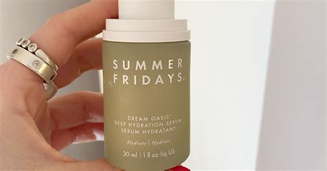 Summer Fridays Deep Hydration Serum Review: Plump Skin