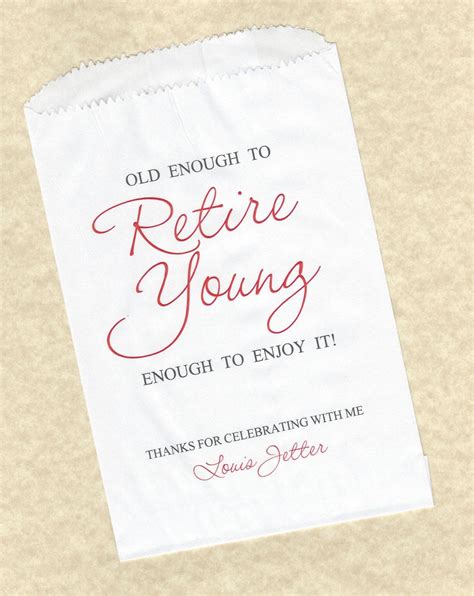 Best 22 Ideas for Retirement Party Favors – Home, Family, Style and Art ...