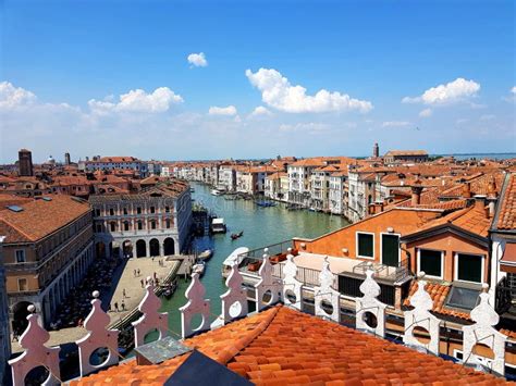 Venice rooftops stock image. Image of panoramic, church - 24117483